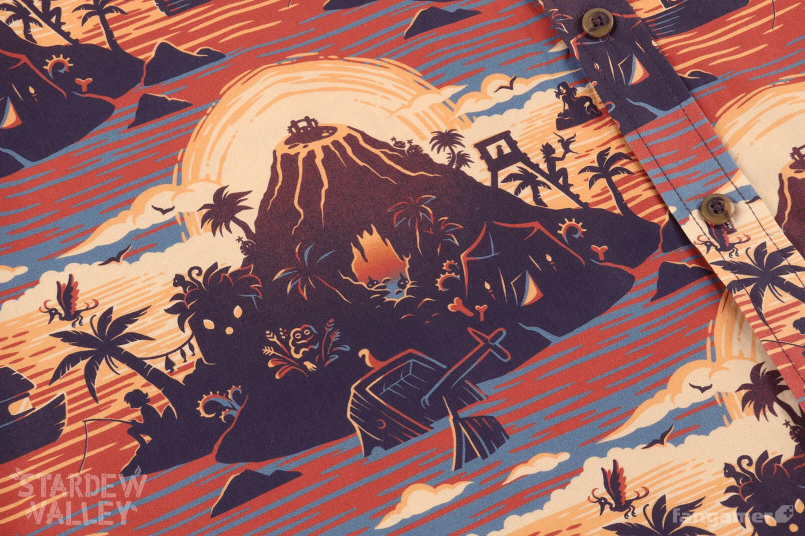 "Ginger Island Resort" shirt design for Stardew Valley